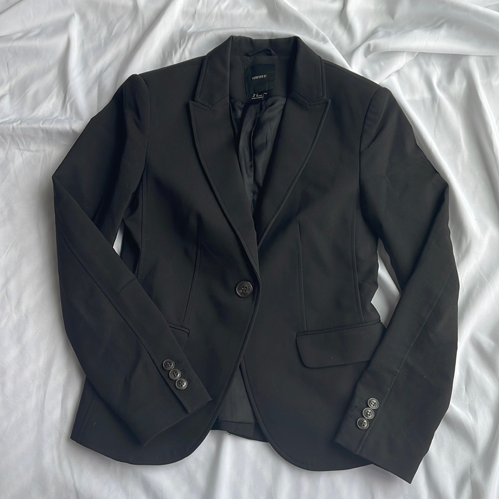 black blazer